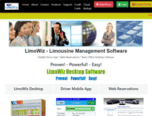 Tablet Screenshot of limowiz.com